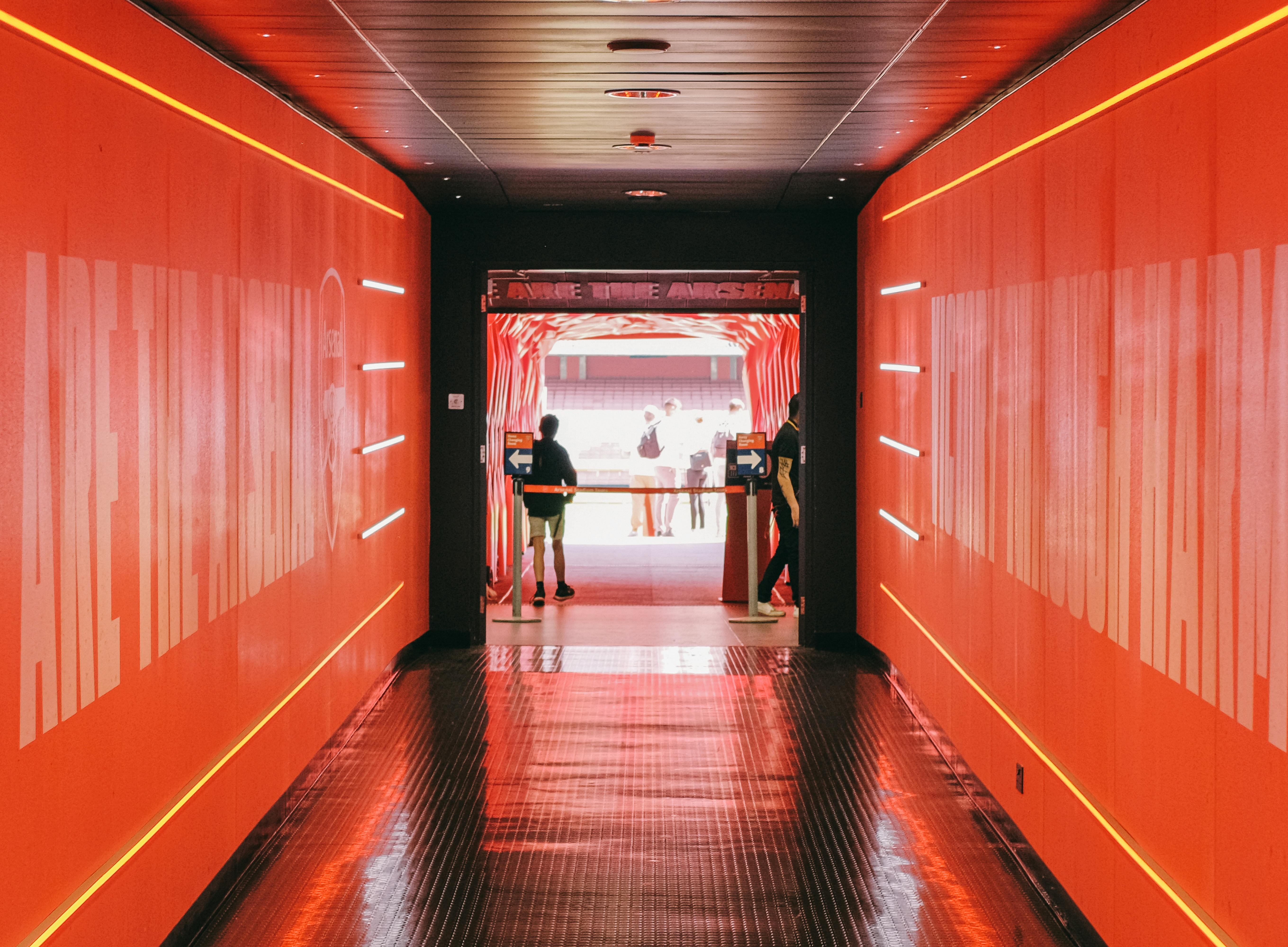 Arsenal spillertunnel